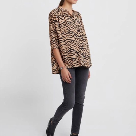 💠 Rebecca Minkoff Crepe Blouse - Picture 7 of 8